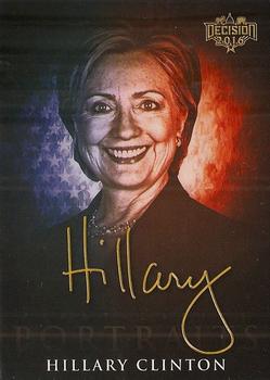 2016 Decision 2016 - First Lady Portraits #FLP3 Hillary Clinton Front