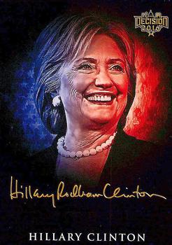 2016 Decision 2016 - Candidate Portraits #CP9 Hillary Clinton Front