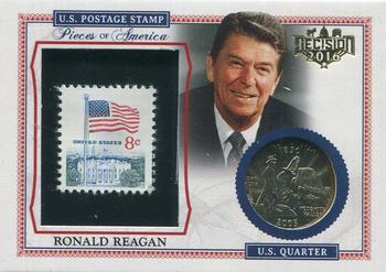 2016 Decision 2016 - Pieces of America #PA18 Ronald Reagan Front
