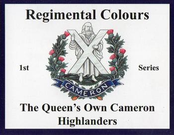 2006 Regimental Colours : The Queen's Own Cameron Highlanders 1st Series #NNO Title Card Front