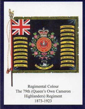 2006 Regimental Colours : The Queen's Own Cameron Highlanders 1st Series #3 Regimental Colour 79th Foot 1873-1923 Front
