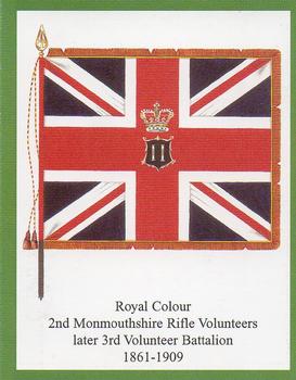 2006 Regimental Colours : The South Wales Borderers 1st Series #1 Royal Colour Monmouthshire RVs 1861-1909 Front