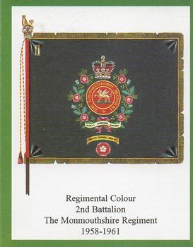 2006 Regimental Colours : The South Wales Borderers 1st Series #6 Regimental Colour Monmouthshire Regiment Front