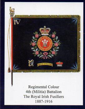 2008 Regimental Colours : The Royal Irish Fusiliers (Princess Victoria's) #3 Regimental Colour 4th Battalion 1887-1916 Front