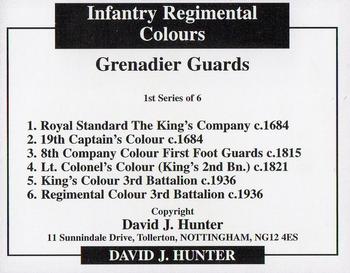 2009 Regimental Colours : Grenadier Guards 1st Series #NNO Title Card Back