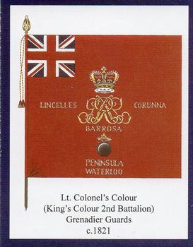 2009 Regimental Colours : Grenadier Guards 1st Series #4 Lt. Colonel's Colour (King's 2nd Bn) c.1821 Front