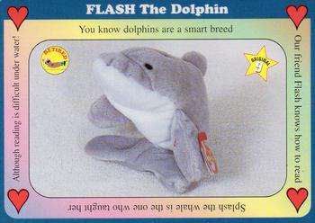 1998 West Highland Beanie Babies #3 Flash The Dolphin Front
