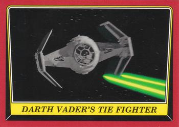 2016 Topps Star Wars Rogue One: Mission Briefing #P1 Darth Vaders Tie Fighter Front