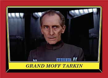2016 Topps Star Wars Rogue One: Mission Briefing #87 Grand Moff Tarkin Front