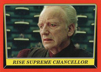2016 Topps Star Wars Rogue One: Mission Briefing #6 Rise Supreme Chancellor Front