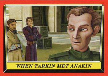 2016 Topps Star Wars Rogue One: Mission Briefing #10 When Tarkin met Anakin Front