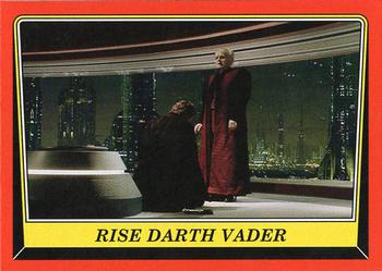 2016 Topps Star Wars Rogue One: Mission Briefing #12 Rise Darth Vader Front