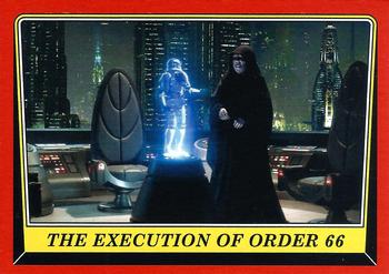 2016 Topps Star Wars Rogue One: Mission Briefing #13 The Execution of Order 66 Front