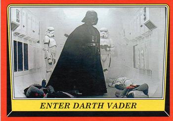 2016 Topps Star Wars Rogue One: Mission Briefing #22 Enter Darth Vader Front