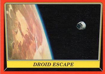 2016 Topps Star Wars Rogue One: Mission Briefing #24 Droid Escape Front