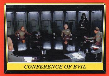 2016 Topps Star Wars Rogue One: Mission Briefing #29 Conference of Evil Front