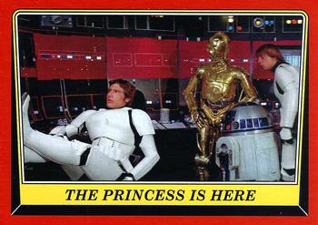 2016 Topps Star Wars Rogue One: Mission Briefing #37 The Princess is here Front