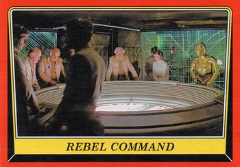 2016 Topps Star Wars Rogue One: Mission Briefing #56 Rebel Command Front