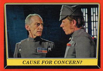 2016 Topps Star Wars Rogue One: Mission Briefing #61 Cause for Concern? Front