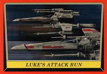 2016 Topps Star Wars Rogue One: Mission Briefing #62 Luke's Attack Run Front