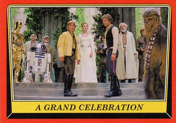 2016 Topps Star Wars Rogue One: Mission Briefing #68 A Grand Celebration Front