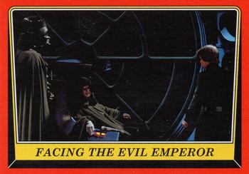 2016 Topps Star Wars Rogue One: Mission Briefing #75 Facing the Evil Emperor Front