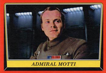 2016 Topps Star Wars Rogue One: Mission Briefing #82 Admiral Motti Front