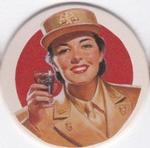 1994 Collect-A-Card Coca-Cola Collection Series 2 - Coke Caps #5 Vintage Coca-Cola girl Front