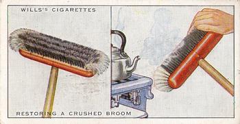 1936 Wills's Household Hints #2 Restoring a Crushed Broom Front