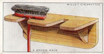 1936 Wills's Household Hints #3 A Broom-Rack Front