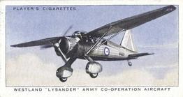 1938 Player's Aircraft of the Royal Air Force #5 Westland 