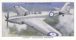 1938 Player's Aircraft of the Royal Air Force #14 Fairey Unnamed Bomber Front