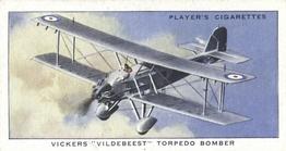 1938 Player's Aircraft of the Royal Air Force #19 Vickers 