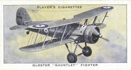 1938 Player's Aircraft of the Royal Air Force #21 Gloster 