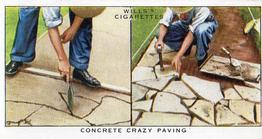 1938 Wills's Garden Hints #1 Concrete Crazy Paving Front