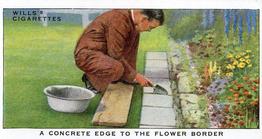 1938 Wills's Garden Hints #3 A Concrete Edge to the Flower Border Front
