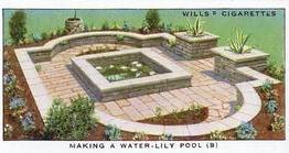 1938 Wills's Garden Hints #5 Making a Water-Lily Pool (B) Front