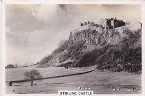 1939 Pattreioux Senior Service Beautiful Scotland (Large) #2 Stirling Castle Front