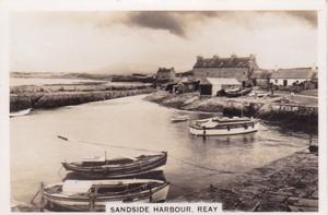 1939 Pattreioux Senior Service Beautiful Scotland (Large) #3 Sandside Harbour Front
