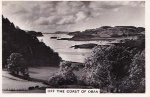 1939 Pattreioux Senior Service Beautiful Scotland (Large) #8 Off the Coast of Oban Front
