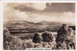 1939 Pattreioux Senior Service Beautiful Scotland (Large) #9 The Cairngorm Range Front