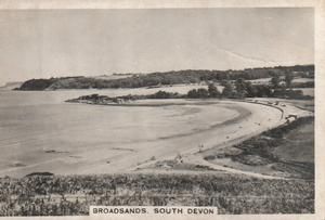1938 Senior Service Holiday Haunts by the Sea #13 Broadsands Front