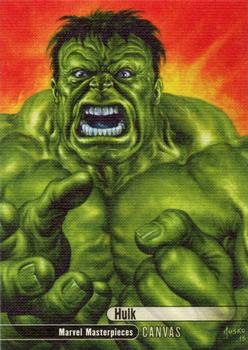 2016 Upper Deck Marvel Masterpieces #93 Hulk Front