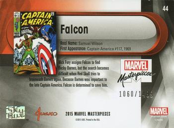 2016 Upper Deck Marvel Masterpieces #44 Falcon Back
