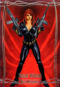 2016 Upper Deck Marvel Masterpieces #63 Black Widow Front