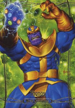 2016 Upper Deck Marvel Masterpieces #64 Thanos Front