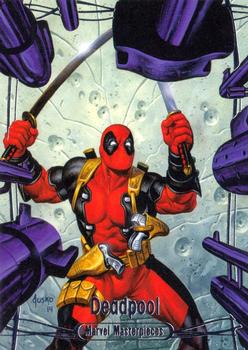2016 Upper Deck Marvel Masterpieces #84 Deadpool Front