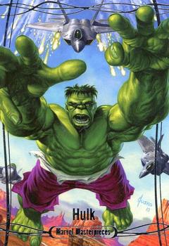 2016 Upper Deck Marvel Masterpieces #85 Hulk Front