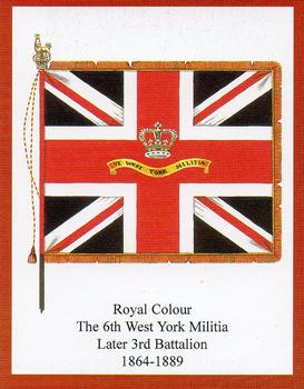 2006 Regimental Colours : The Duke of Wellington's Regiment (West Riding) 1st series #2 Royal Colour 6th West York Militia 1864-1889 Front