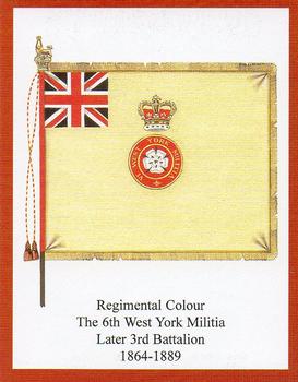 2006 Regimental Colours : The Duke of Wellington's Regiment (West Riding) 1st series #3 Regimental Colour Militia 1864-1889 Front